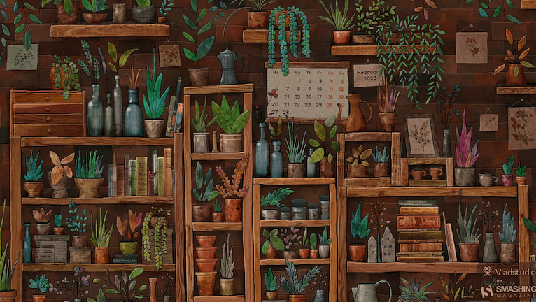 🕯️ 🤍 dream life manifestation: The Magic Of February 2023 Wallpapers | Smashing Design