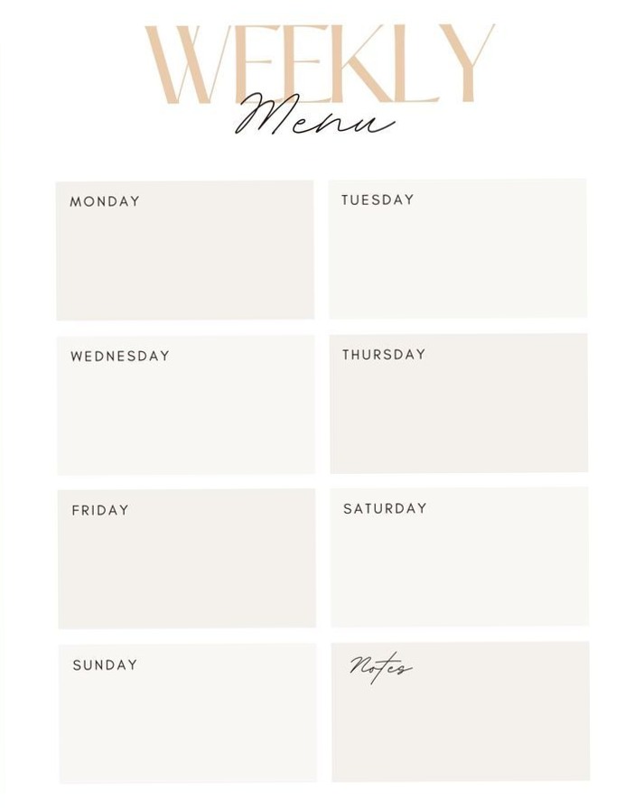 📝 🖇️ dream life manifestation: Weekly Planner Layout Design for Digital Creatives