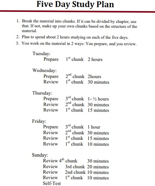 📅 📝 Effective Study Plan Template | Free Word Download | secret to staying productive
