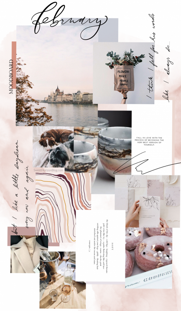 February Free Background + Monthly Goals Planner Asset — 👰 🥂 stay inspired all year long