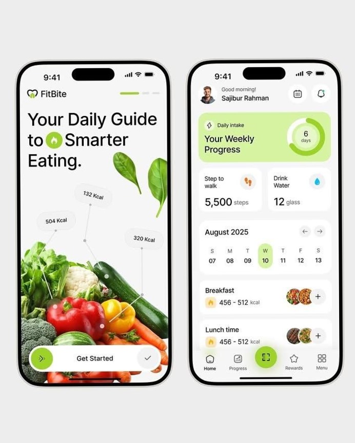 💌 💍 Food Calorie App Design — Creative Digital Planner Assets | romanticize your routine
