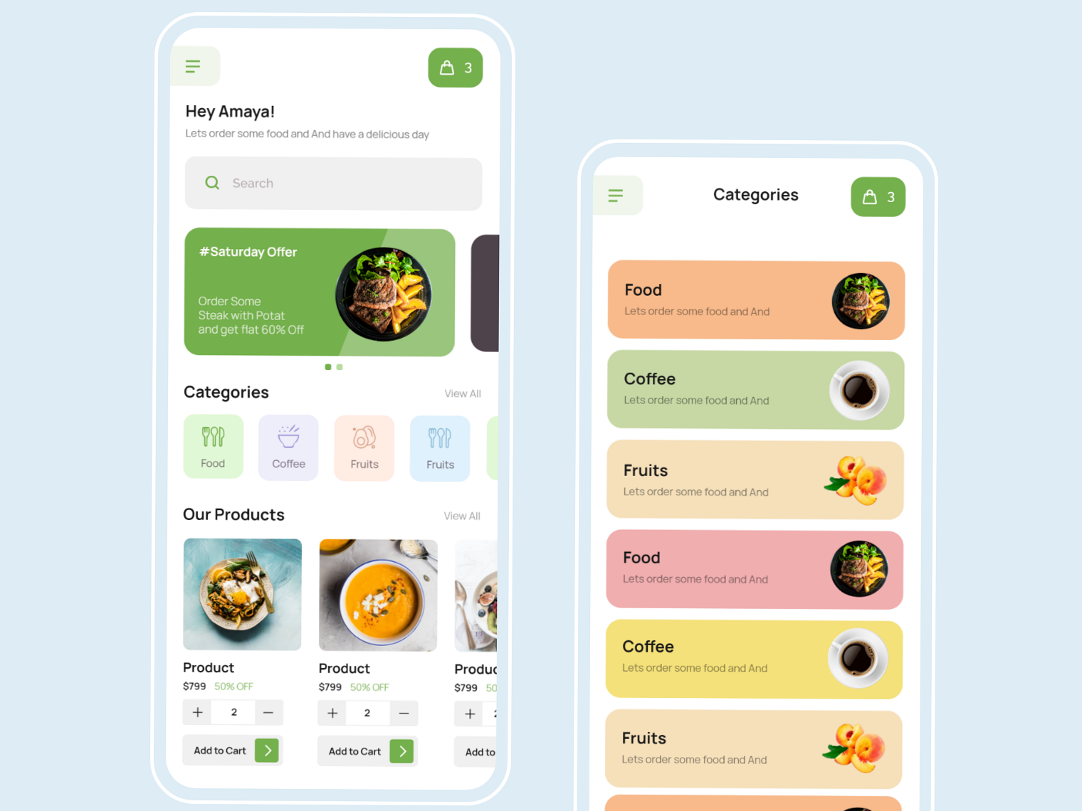 Food Delivery App UI Design Concepts — 💌 💍 stay inspired all year long