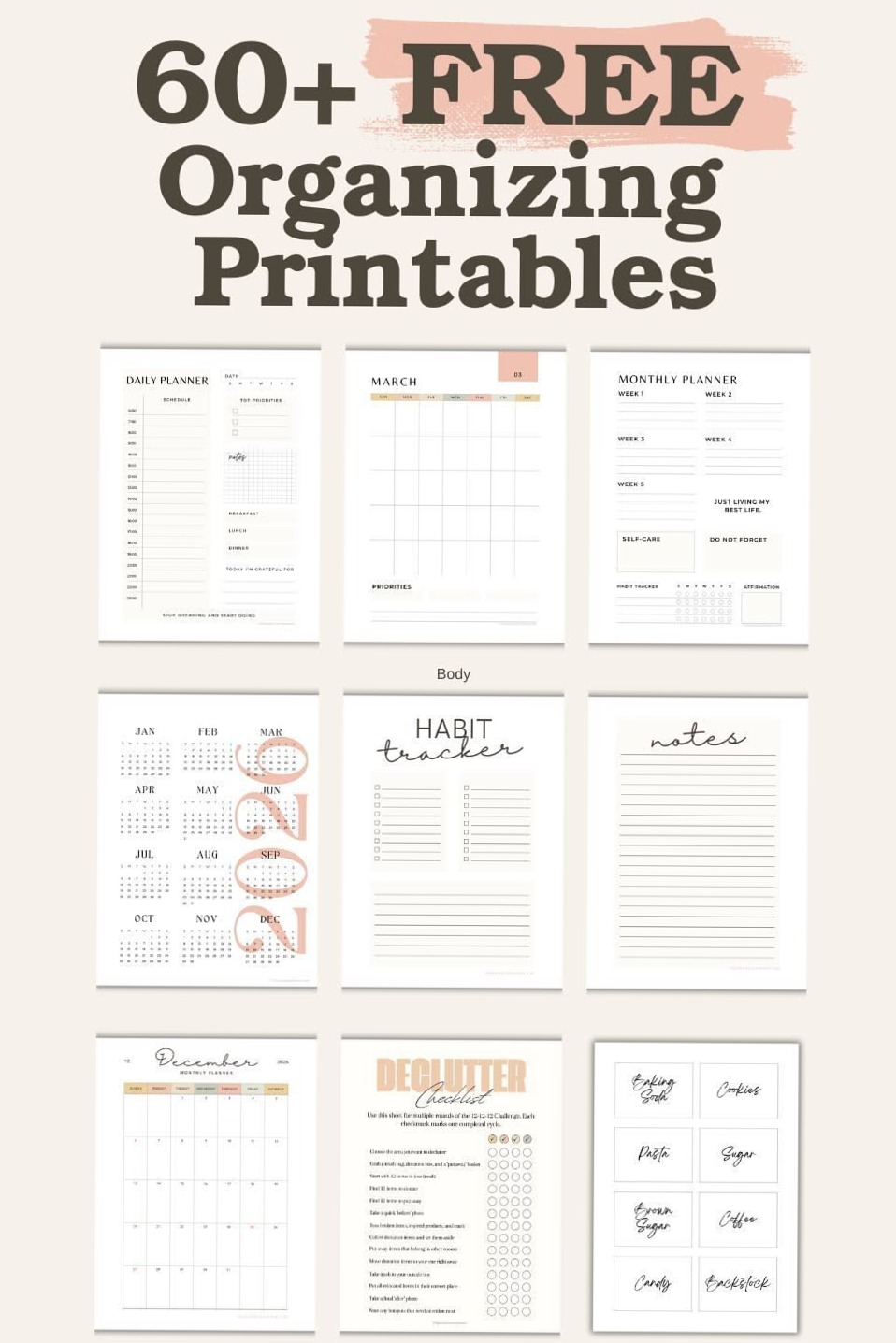 💍 🍰 Free Daily Planner for Women — Only 1000 Left! | stay inspired all year long