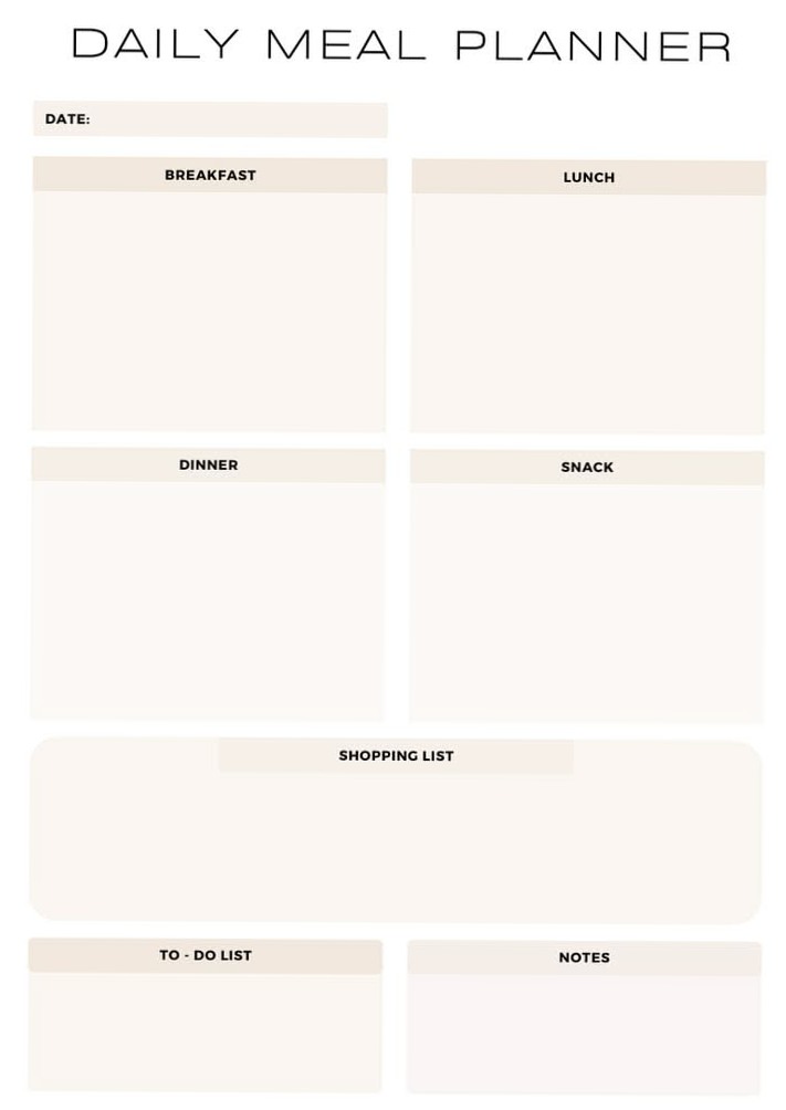 🌿 🎀 Free Family Recipe & Meal Planner Canva Template | dream life manifestation