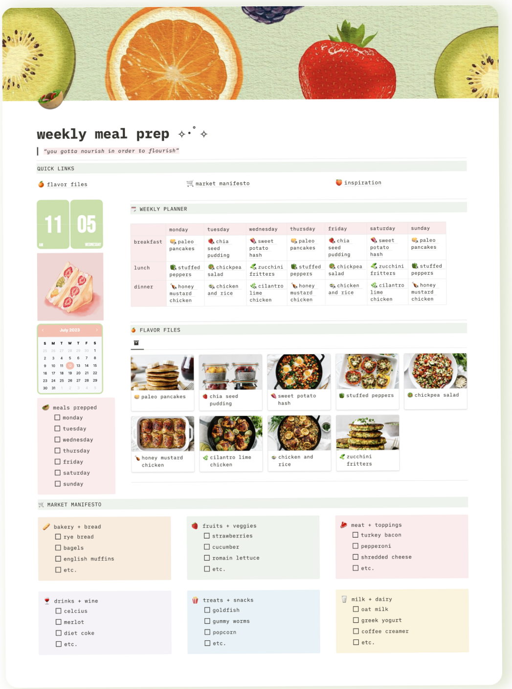 Free GoodNotes Templates & Planner — Download Now! — ☁️ 🎀 secret to staying productive