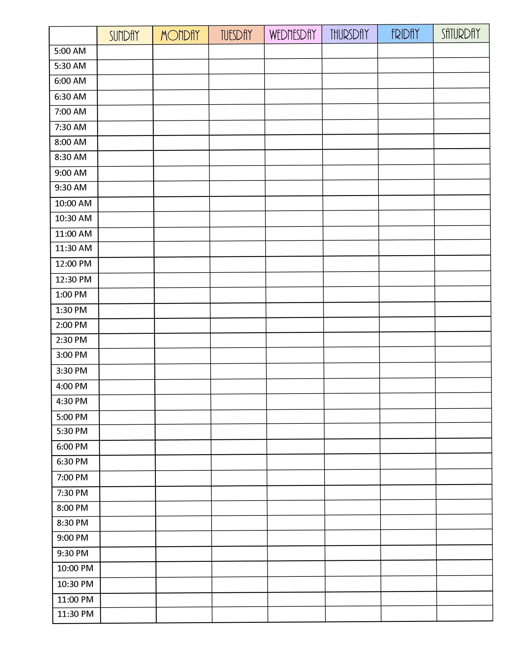 🕯️ 🕯️ FREE Printable Hourly Planner — Daily, Weekly, Monthly | secret to staying productive