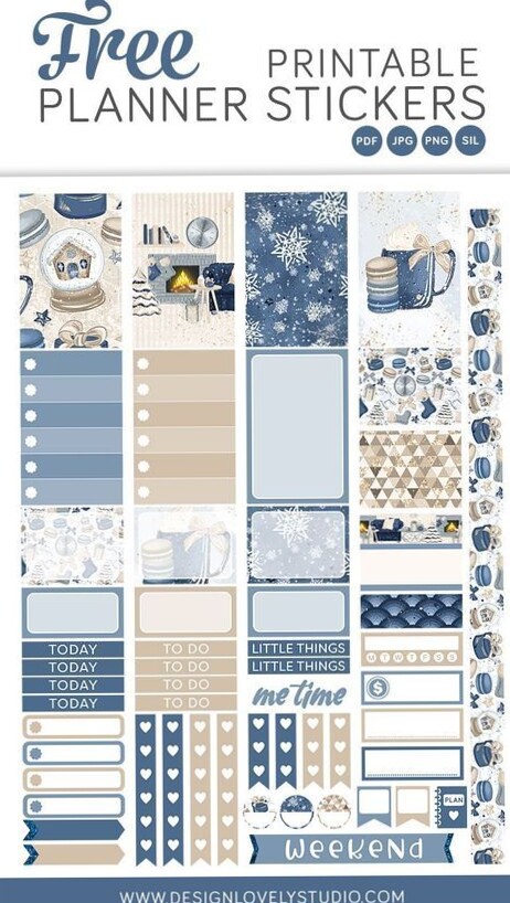 Free Weekly Planner Printables for Your Happy Planner 📅✨ — 🌸 👰 dream life manifestation