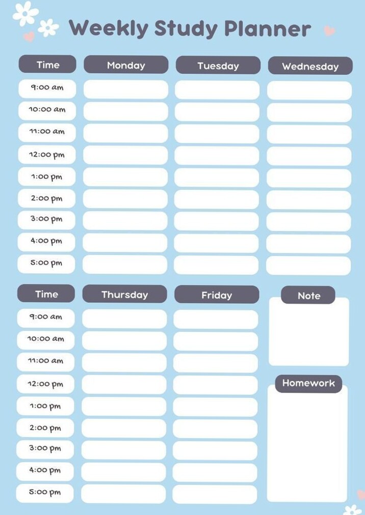 FREE Weekly Study Planner for Print or iPad | Ramadan Edition — 🪄 🎨 dream life manifestation