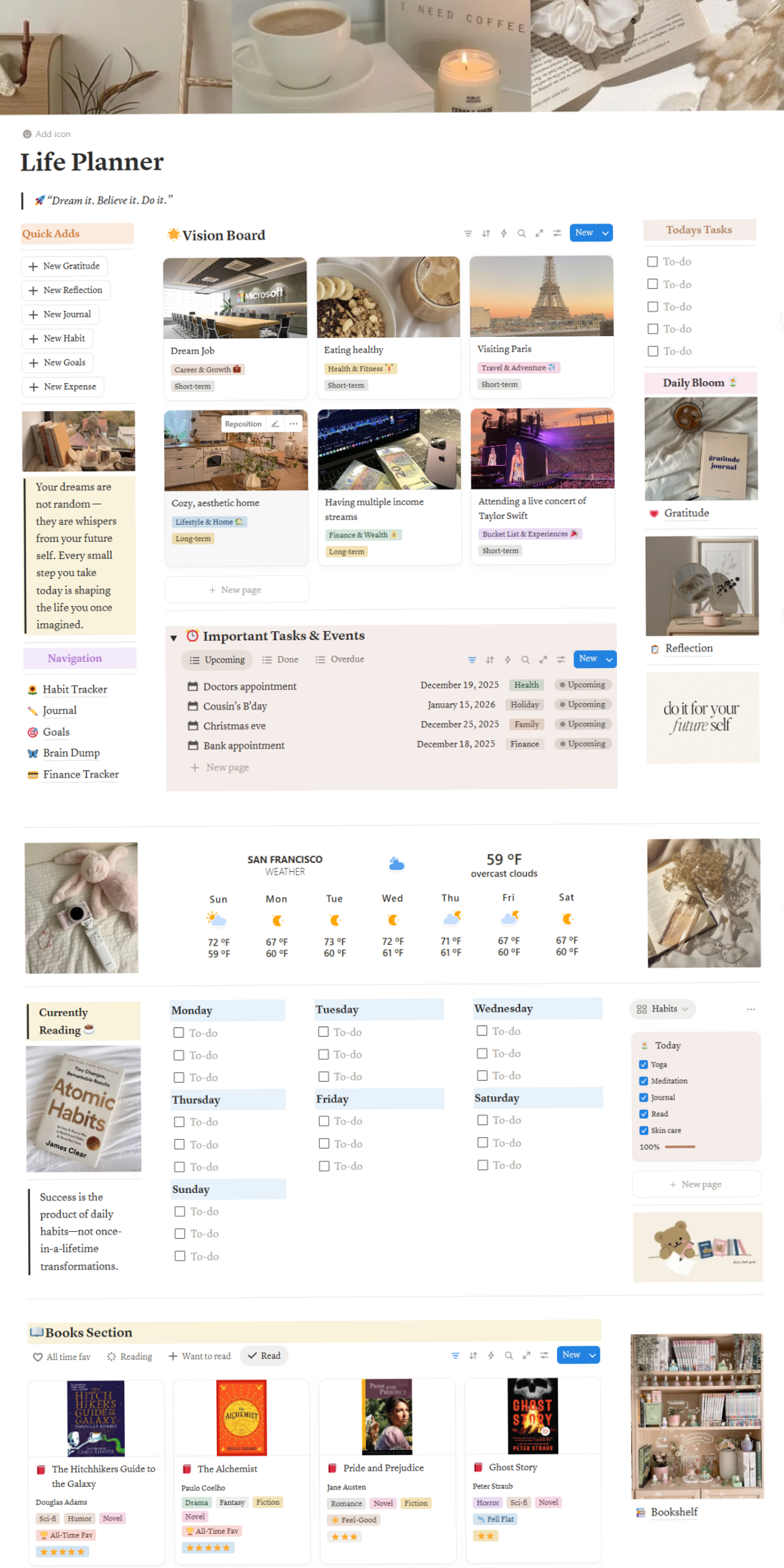 🖇️ 📁 game-changing digital system: Life Planner | Notion Template 216 19