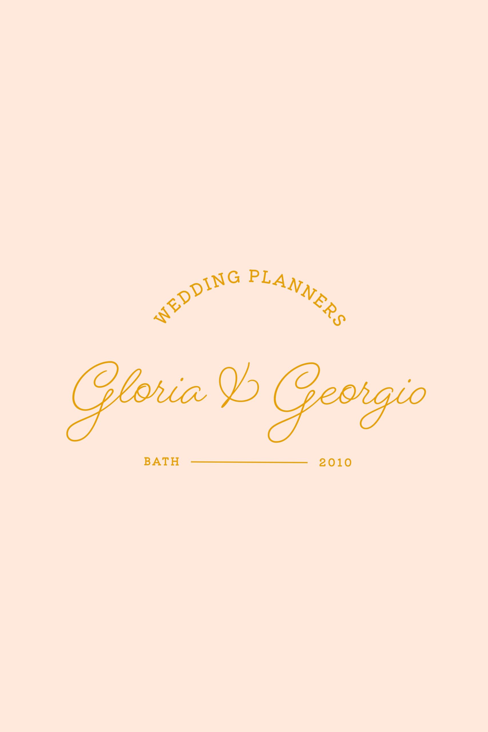 🎀 🤍 Gloria & Georgio Wedding Planner Branding Design | dream life manifestation