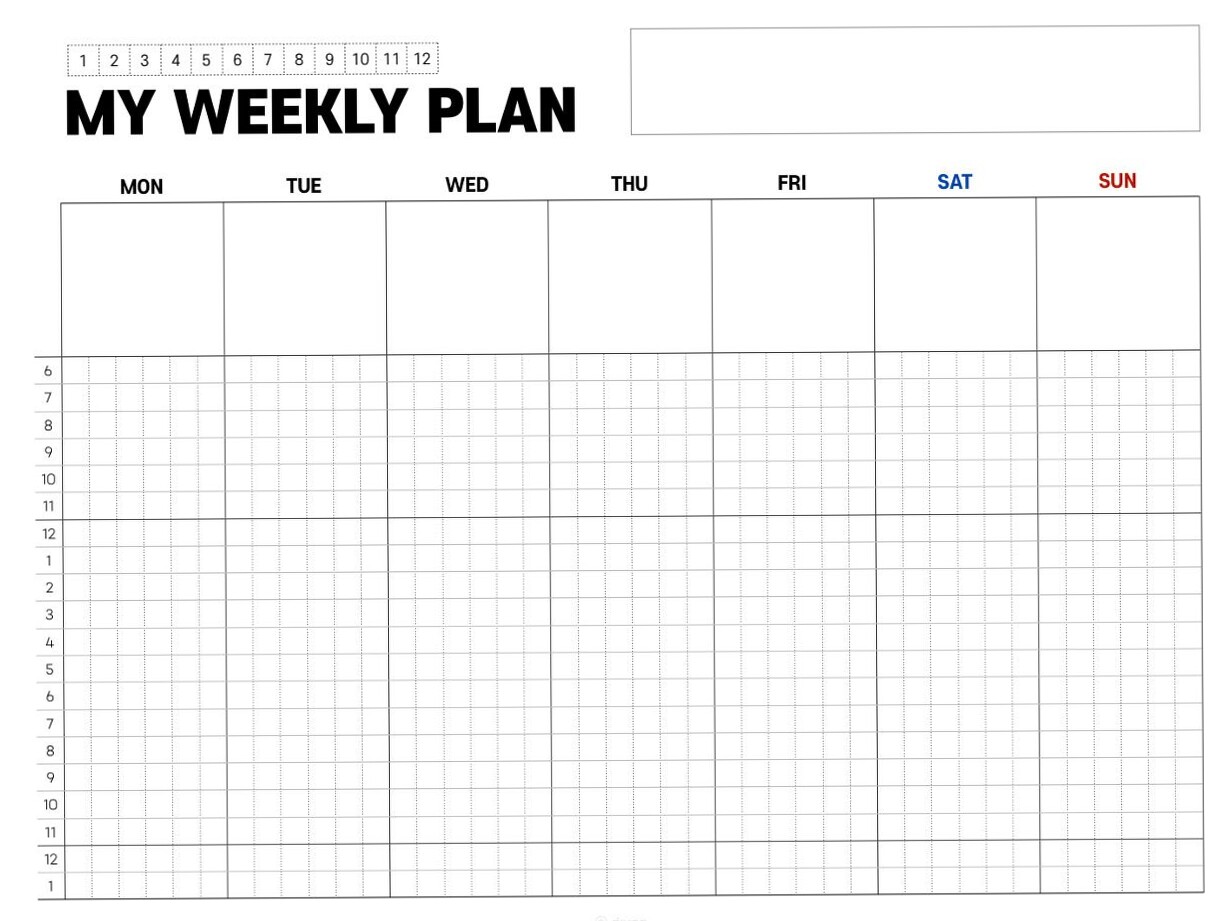 GoodNotes Weekly Planner: Simple Study Planner Template Share — 🖇️ 🖇️ dream life manifestation