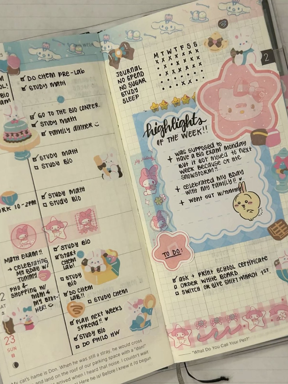 Hobonichi Week 8 Digital Planner Design Inspiration — 📌 🖇️ secret to staying productive