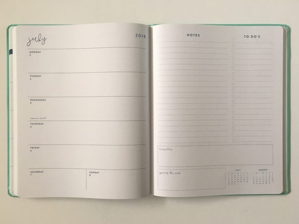 How to Choose the Perfect Horizontal Weekly Layout — 📊 🖇️ romanticize your routine