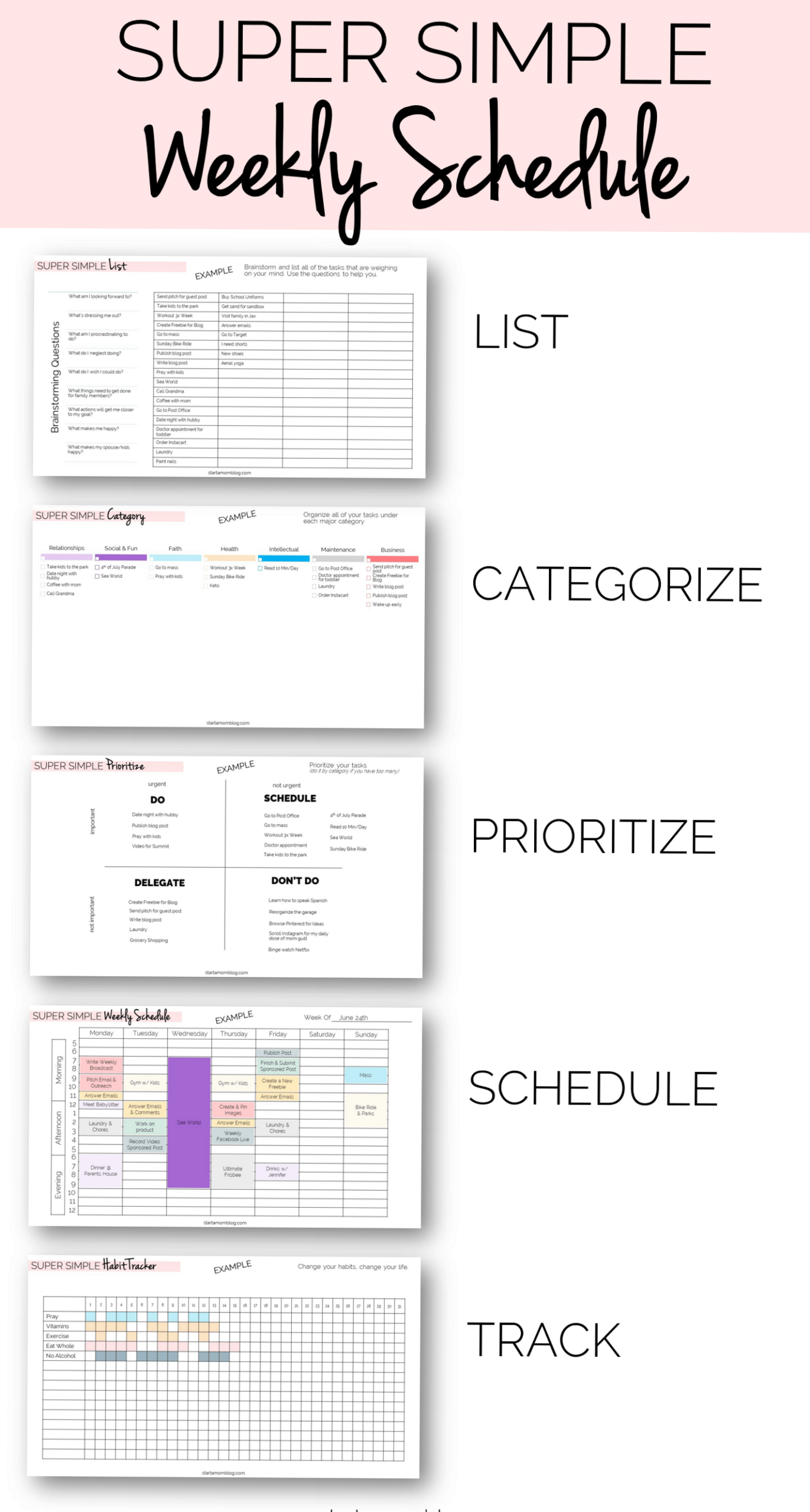 📝 🖇️ How to Start a Mom Blog & Meal Plan Like a Pro | Digital Design & Planner Assets | dream life manifestation