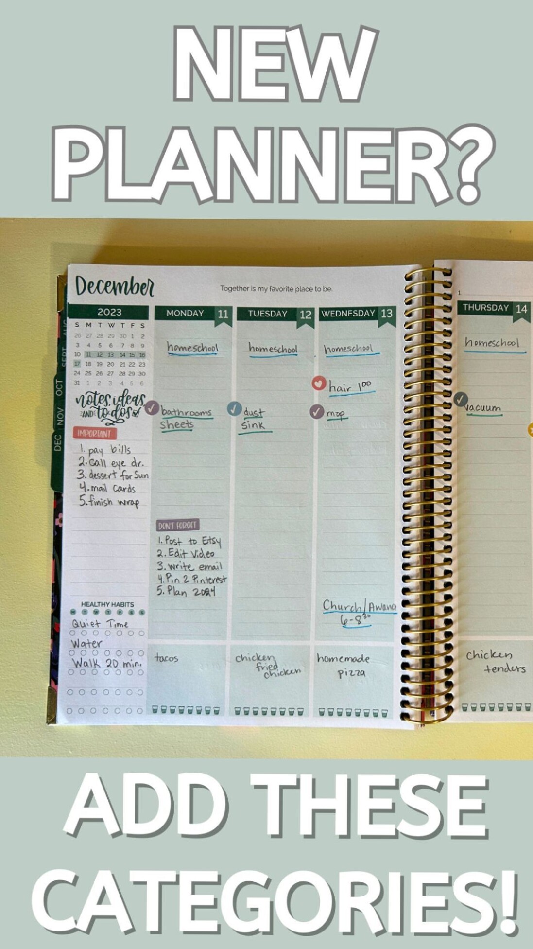 🖇️ 📅 How to Use a Planner Effectively for Digital Design Success | stay inspired all year long