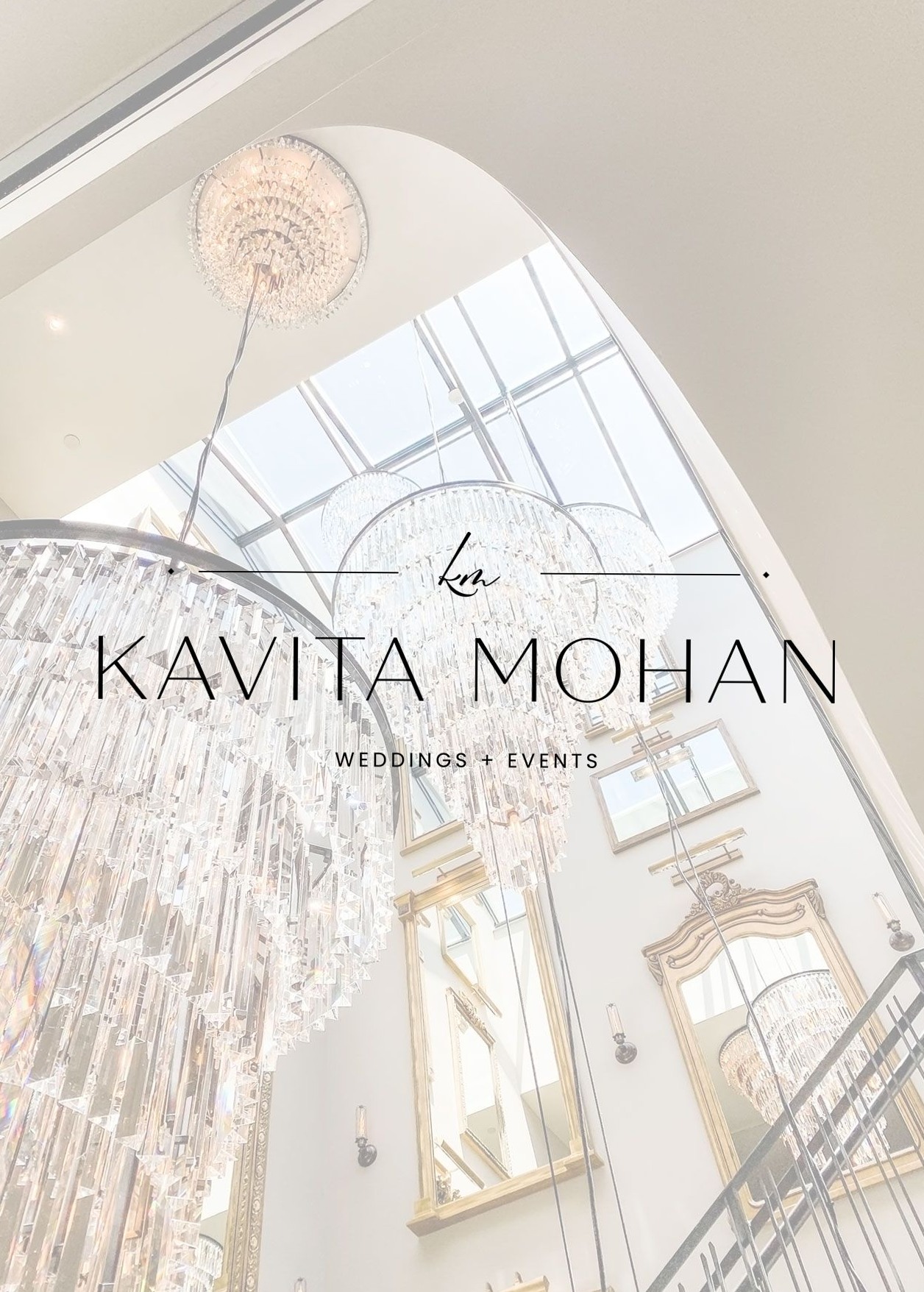 Kavita Mohan Wedding Event Planner Logo Design — 🖌️ 🖌️ romanticize your routine