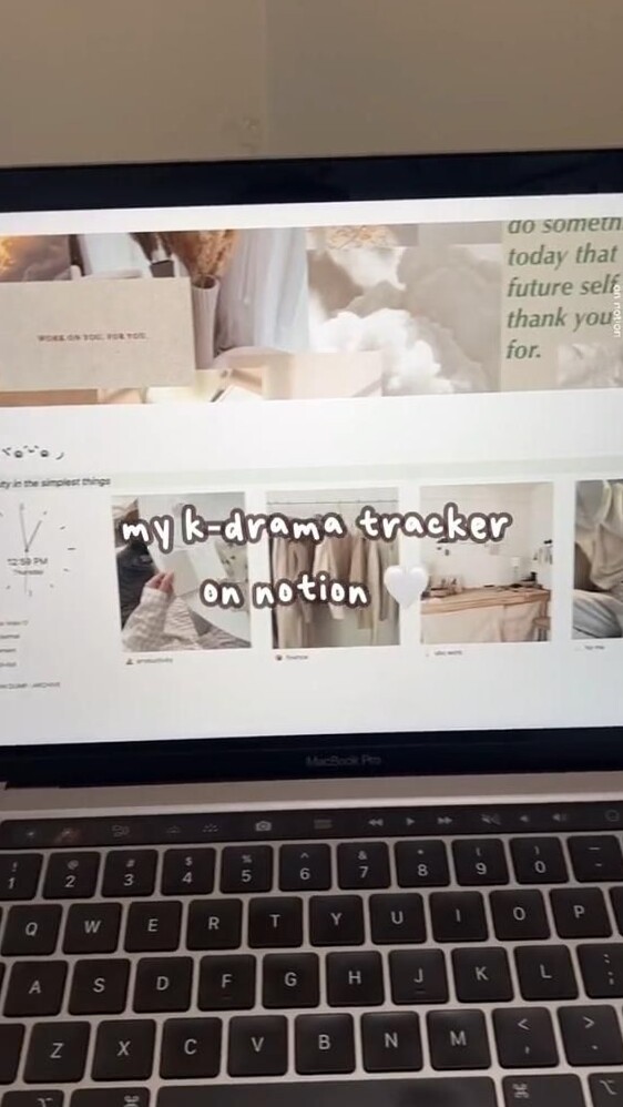 Korean Drama Notion Tracker Template Tutorial for Planners & Designers — ☁️ 🕯️ essential planning guide