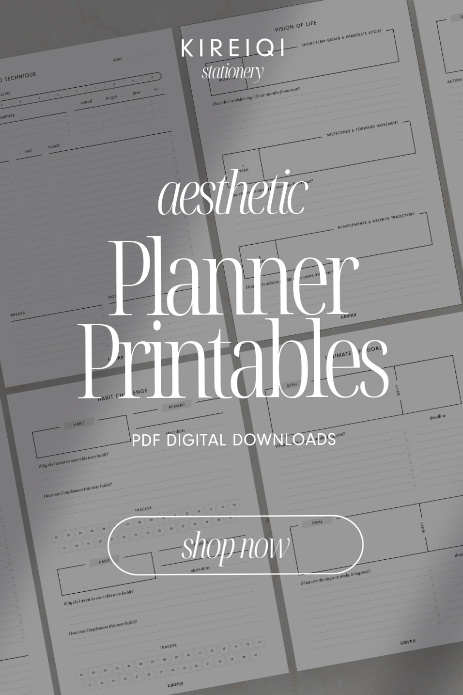 📝 📌 Korean Homeschool Planner Printables 📝 | secret to staying productive