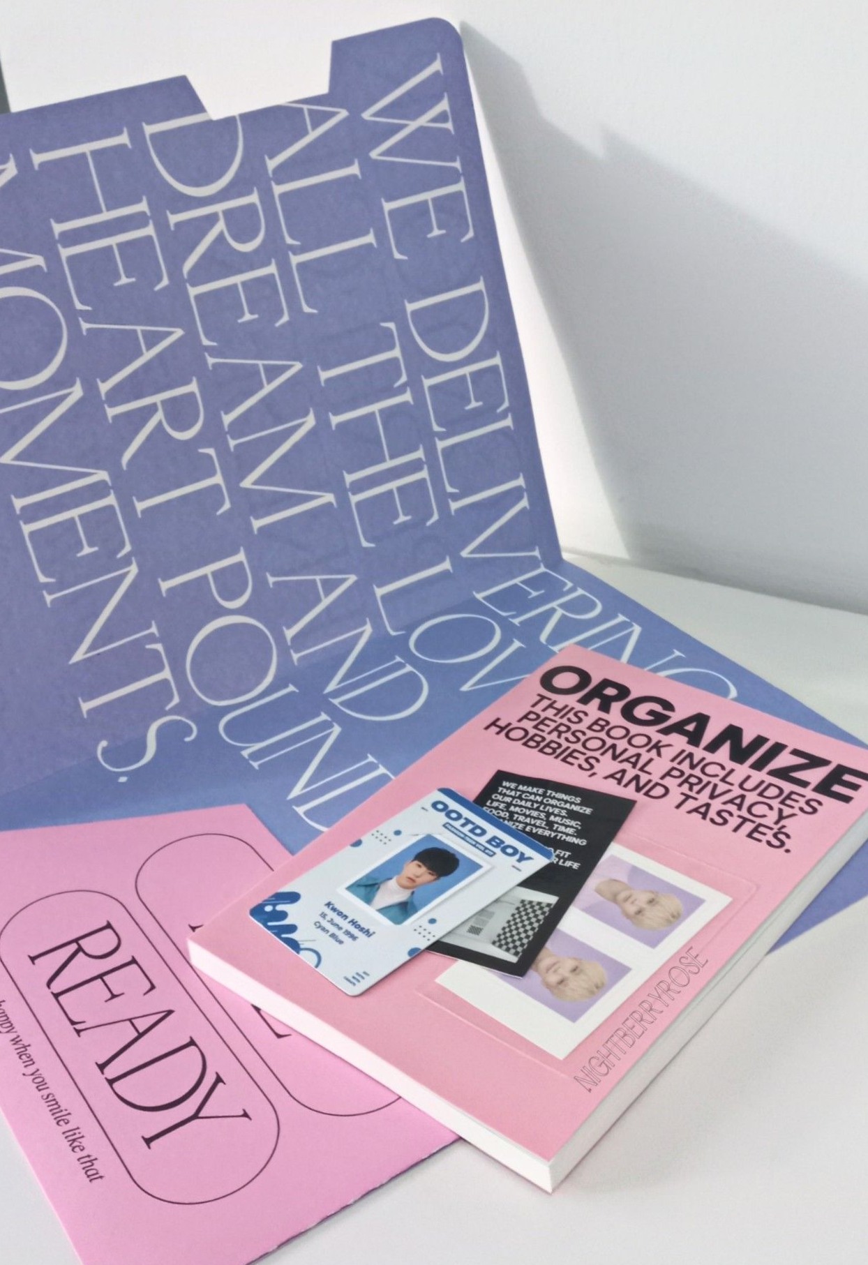 📅 📌 Korean Journal IG Nightberryrose Digital Design Planner Assets | romanticize your routine