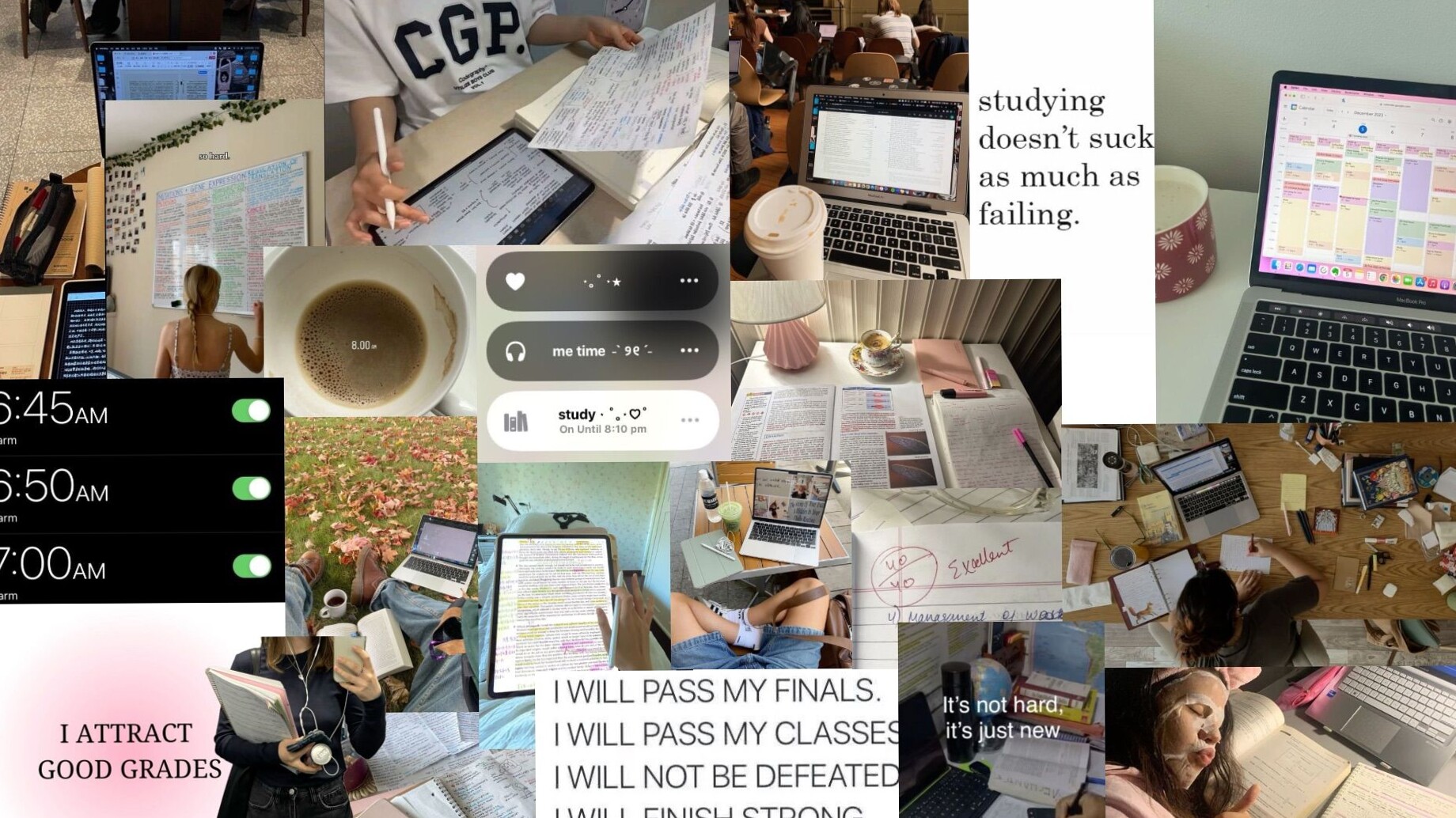 MAC/IPAD Uni Visión Board Wallpaper for Design & Planning — 🌸 🌸 secret to staying productive