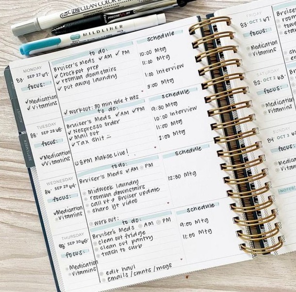 🥂 👰 MäksēLife Planner System: Goal Tracking + Workout Bullet Journal Layout | game-changing digital system