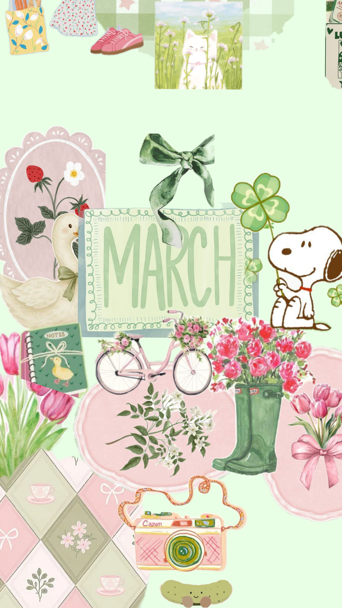 March Digital Design Planner Assets — 📝 📅 stay inspired all year long