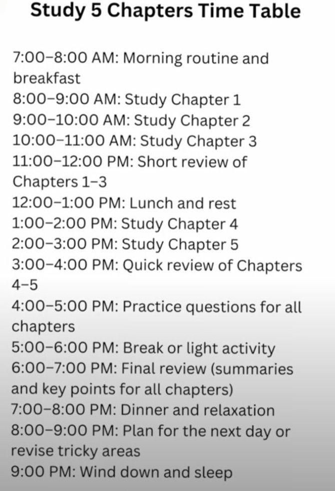 🤍 🌿 Master 5 Chapters in a Day with Smart Study Strategies | stay inspired all year long
