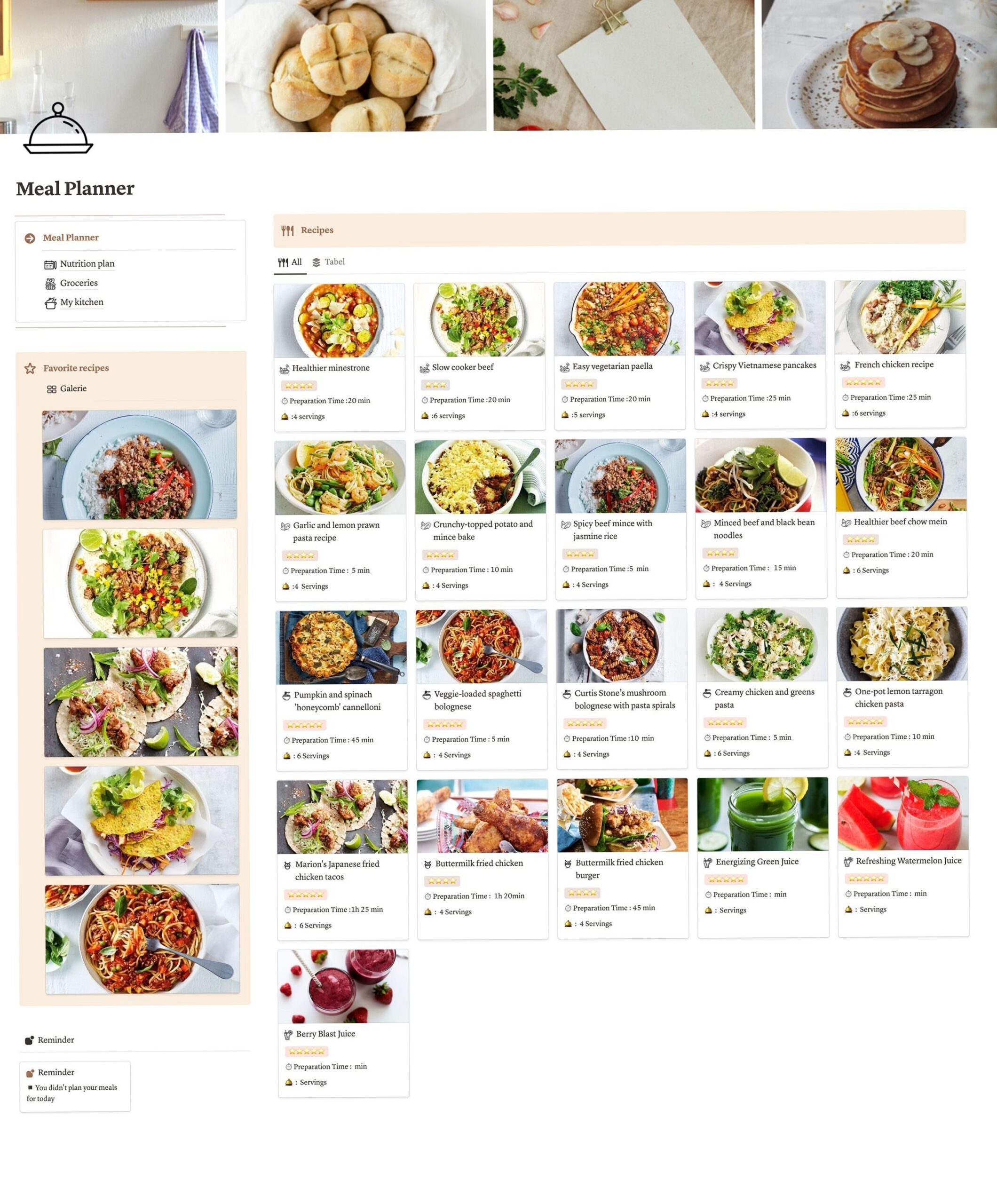 Meal Planner Notion Template for Organized Cooking & Nutrition — 📅 📁 2026 efficiency hack