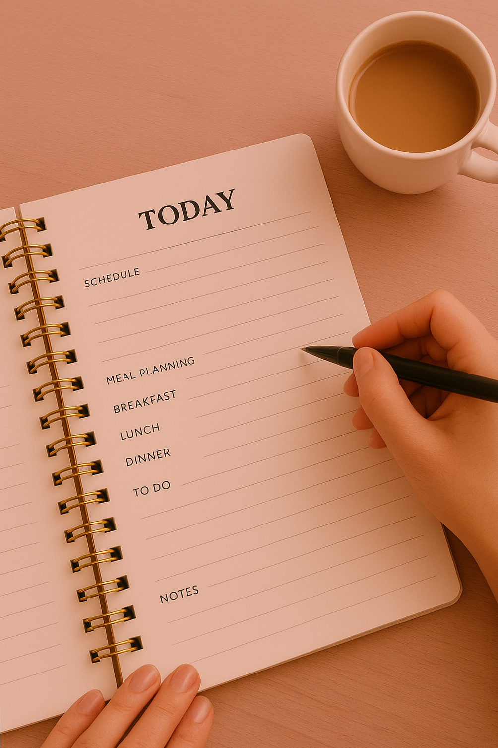 🎨 📍 Minimal Daily Planner for a Styled Organized Life | dream life manifestation