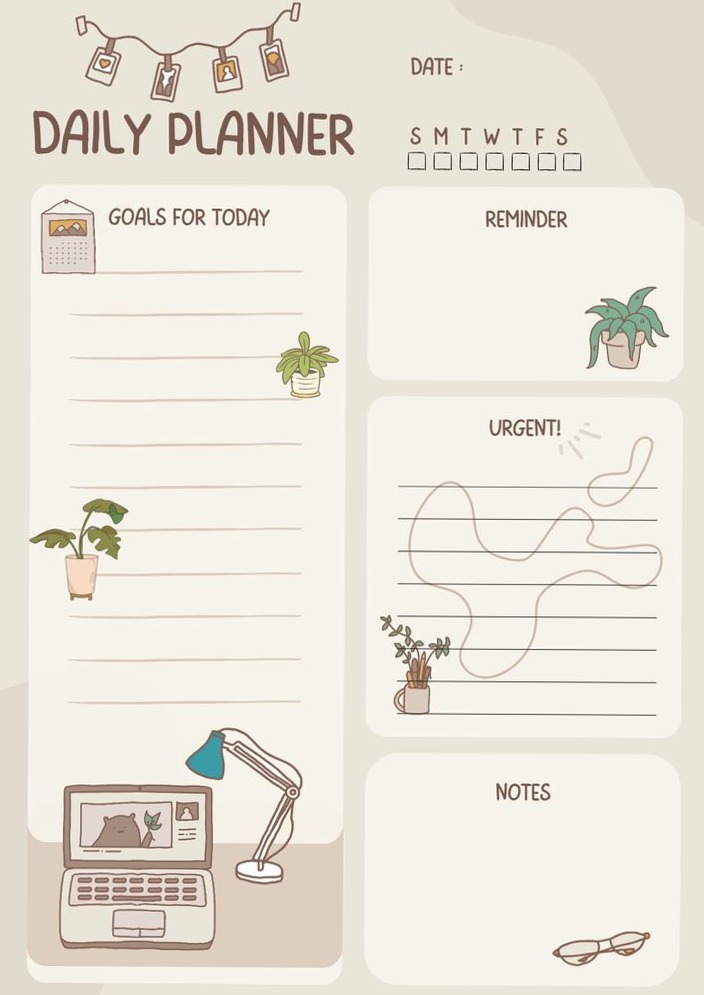 Modern Neutral Planner Pages PDF #3156 — 🎨 📍 secret to staying productive