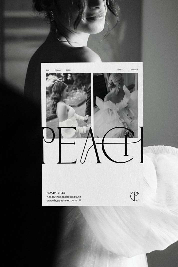 📍 🪄 Monochrome Wedding Planner Branding Design | dream life manifestation