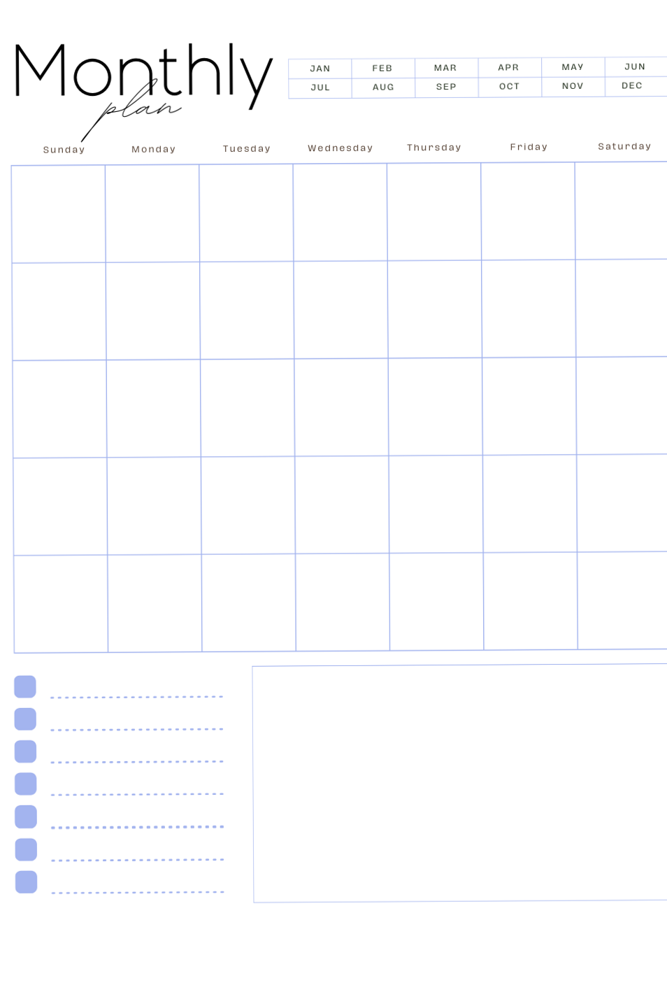 Monthly Plan for Digital Design & Creative Planners — 🖌️ 💎 dream life manifestation