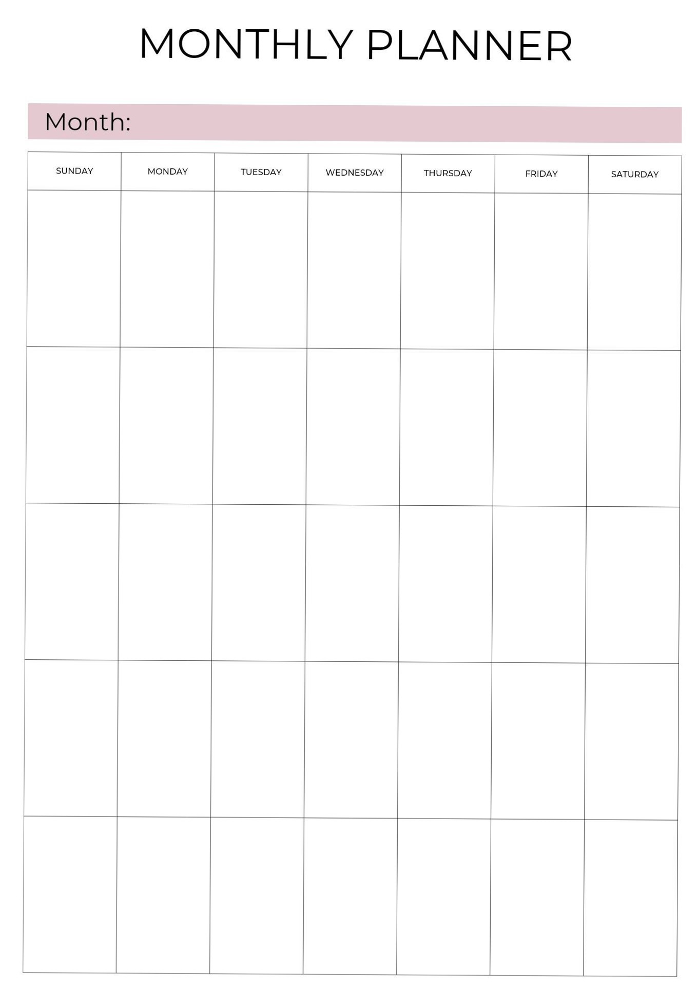 🎨 🖌️ Monthly Planner, Daily Planner, Weekly Planner, Motivation, Monthly Business | dream life manifestation