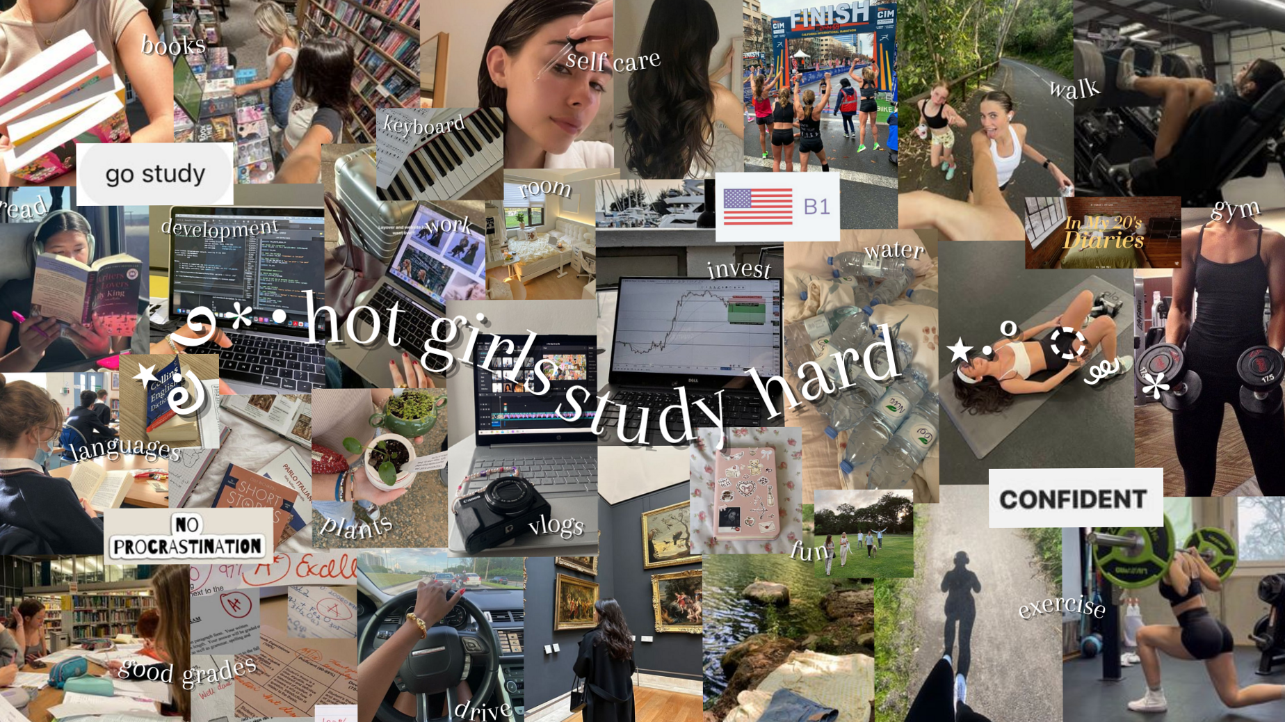 👰 👰 My 2024 Vision Board | Digital Design & Creative Assets | romanticize your routine