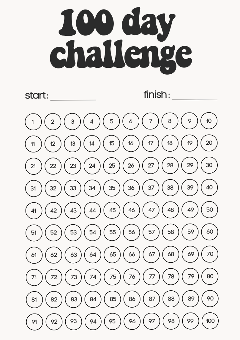 ✨ 🤍 no-stress tracker: Track Goals, Save Creatively with Planner Journal