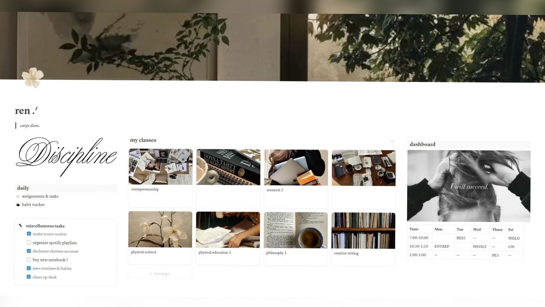 Notion Design Inspiration for Planners & Creatives — 🕯️ ✨ game-changing digital system