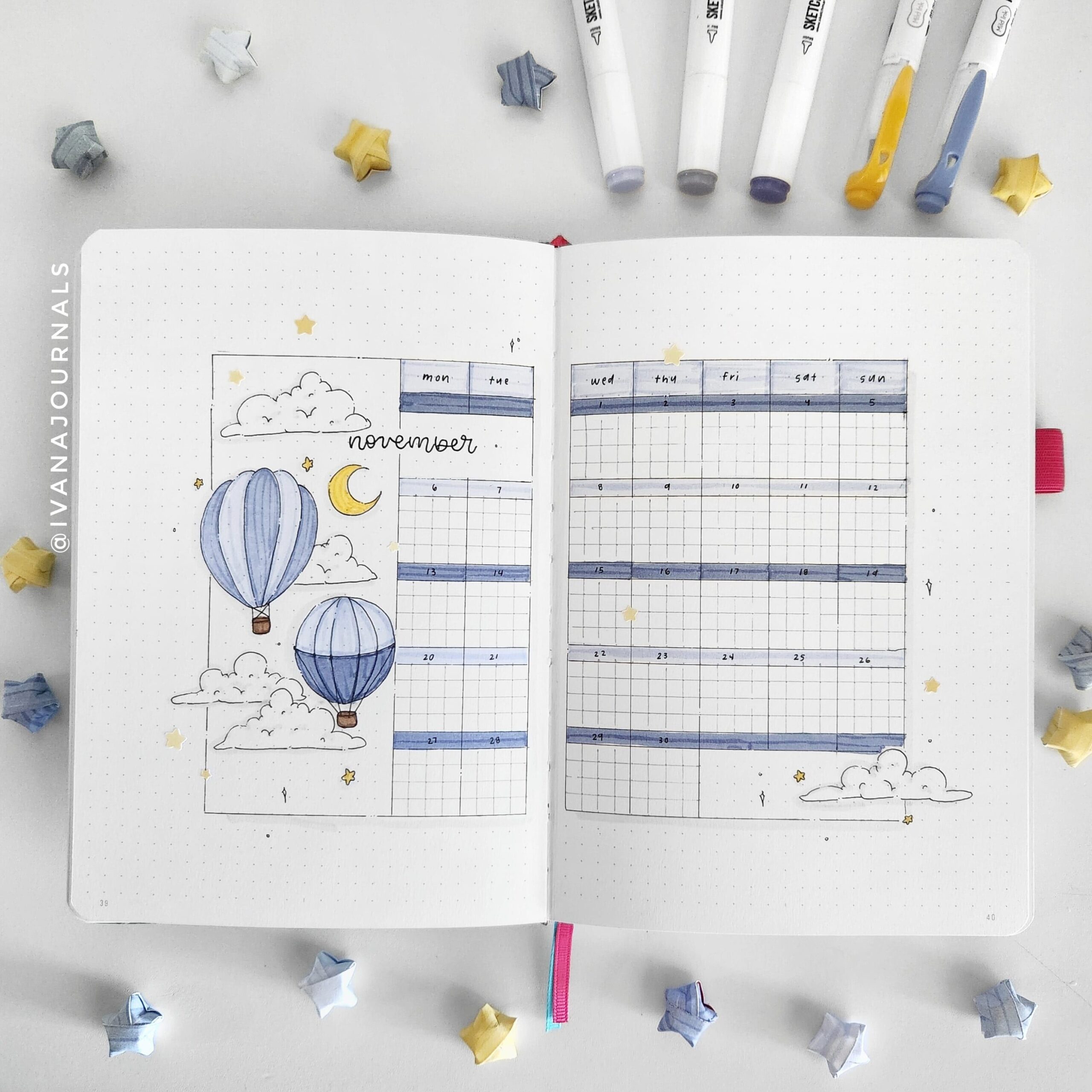 November Monthly Calendar Design 📅 — 🎀 ✨ dream life manifestation