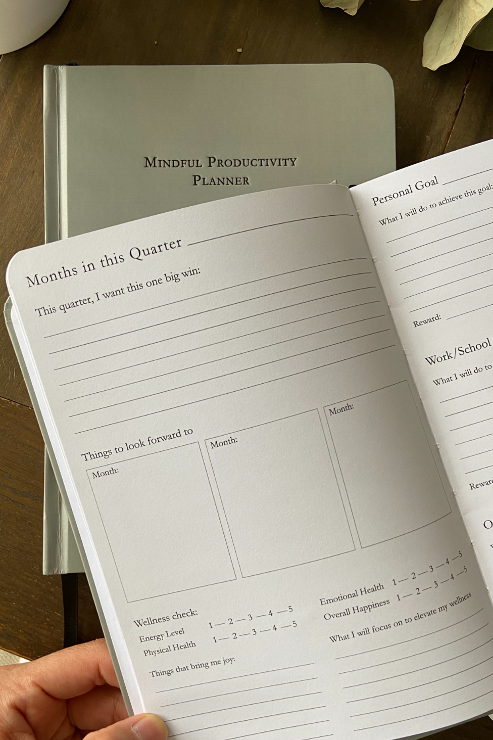 ✨ ☁️ One-Page Productivity Planner for Daily Organization & Task Management | stay inspired all year long