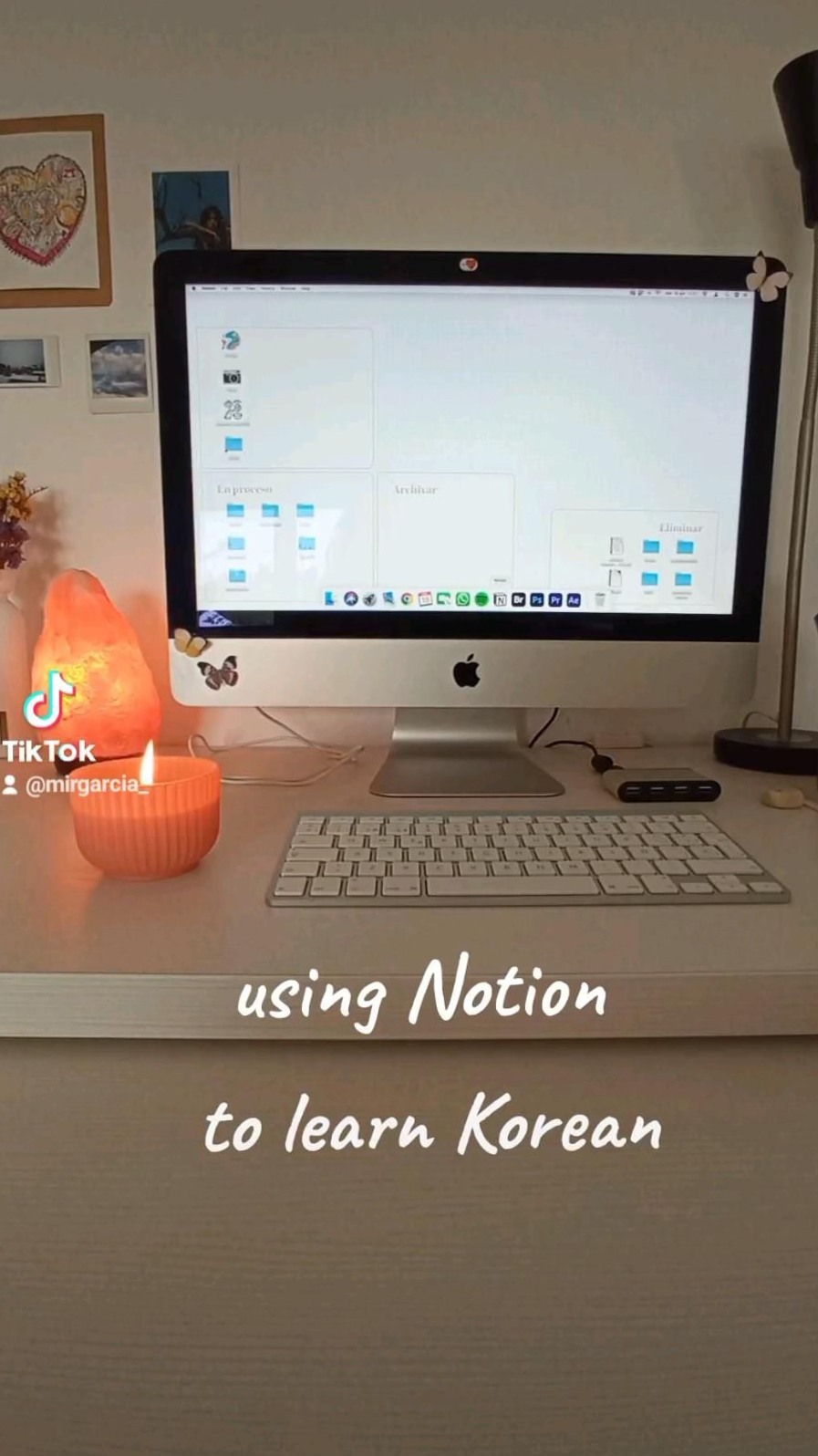 🌸 🌸 only tool for life admin: Korean Learning Planner in Notion | Digital Design & Creative Assets