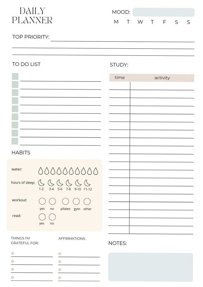🌿 ✨ only tool for life admin: Notion Template Ideas & Creative Icons for Digital Design