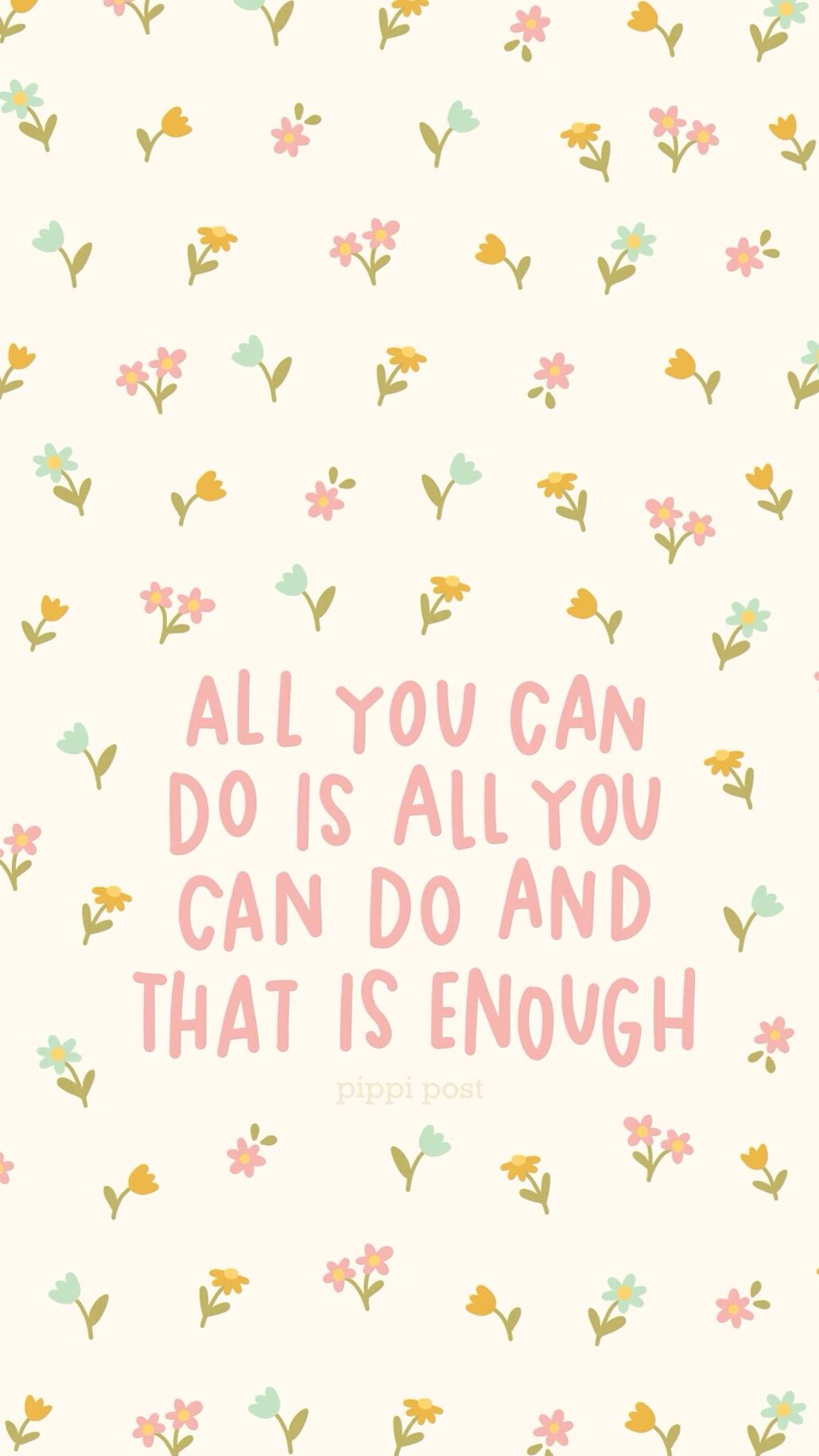 📌 📊 Phone Wallpaper Pippi Post for Digital Design & Planners | secret to staying productive