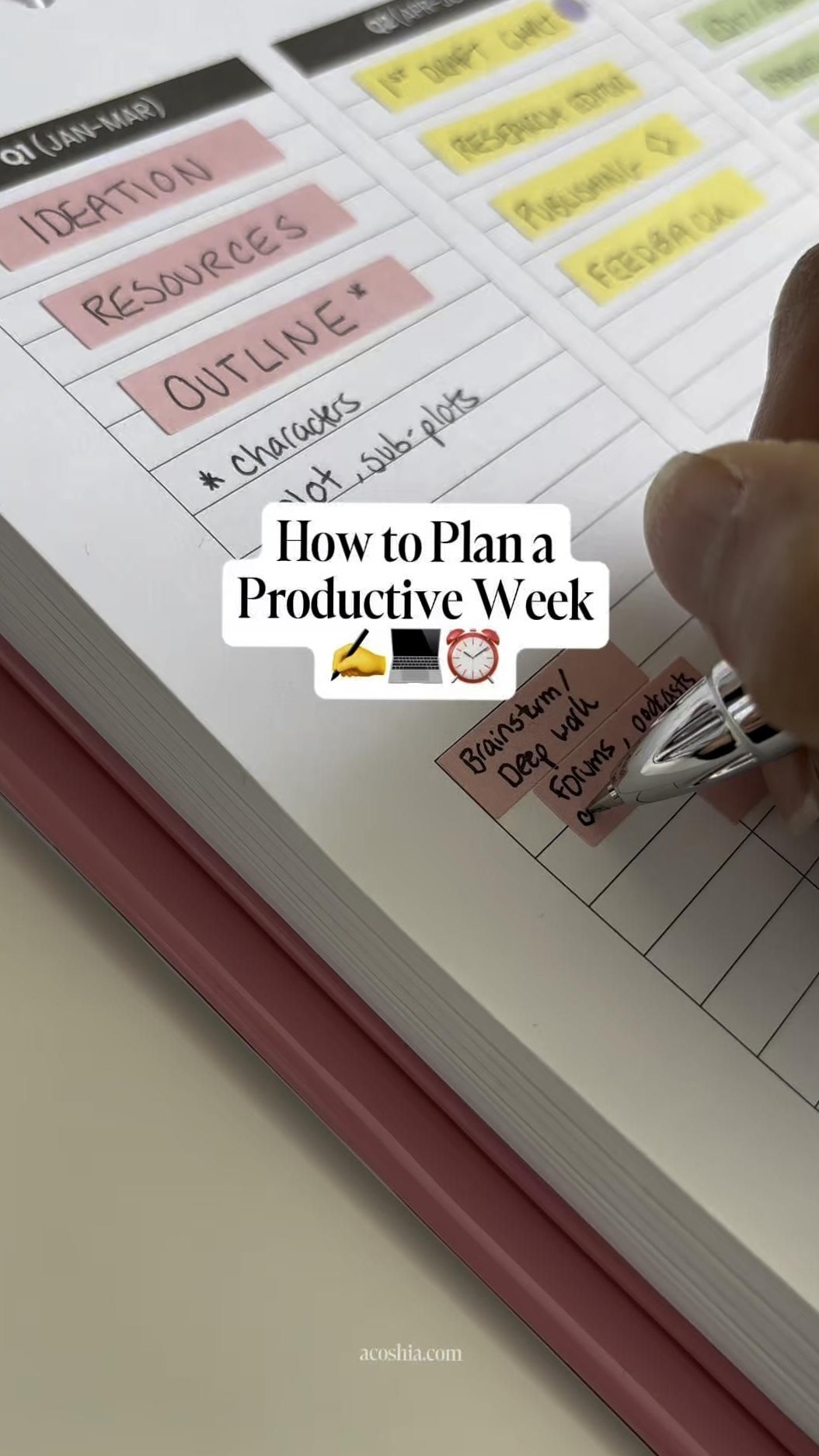 Plan a Productive Week with Digital Design & Creative Planners — 🕯️ 🤍 dream life manifestation