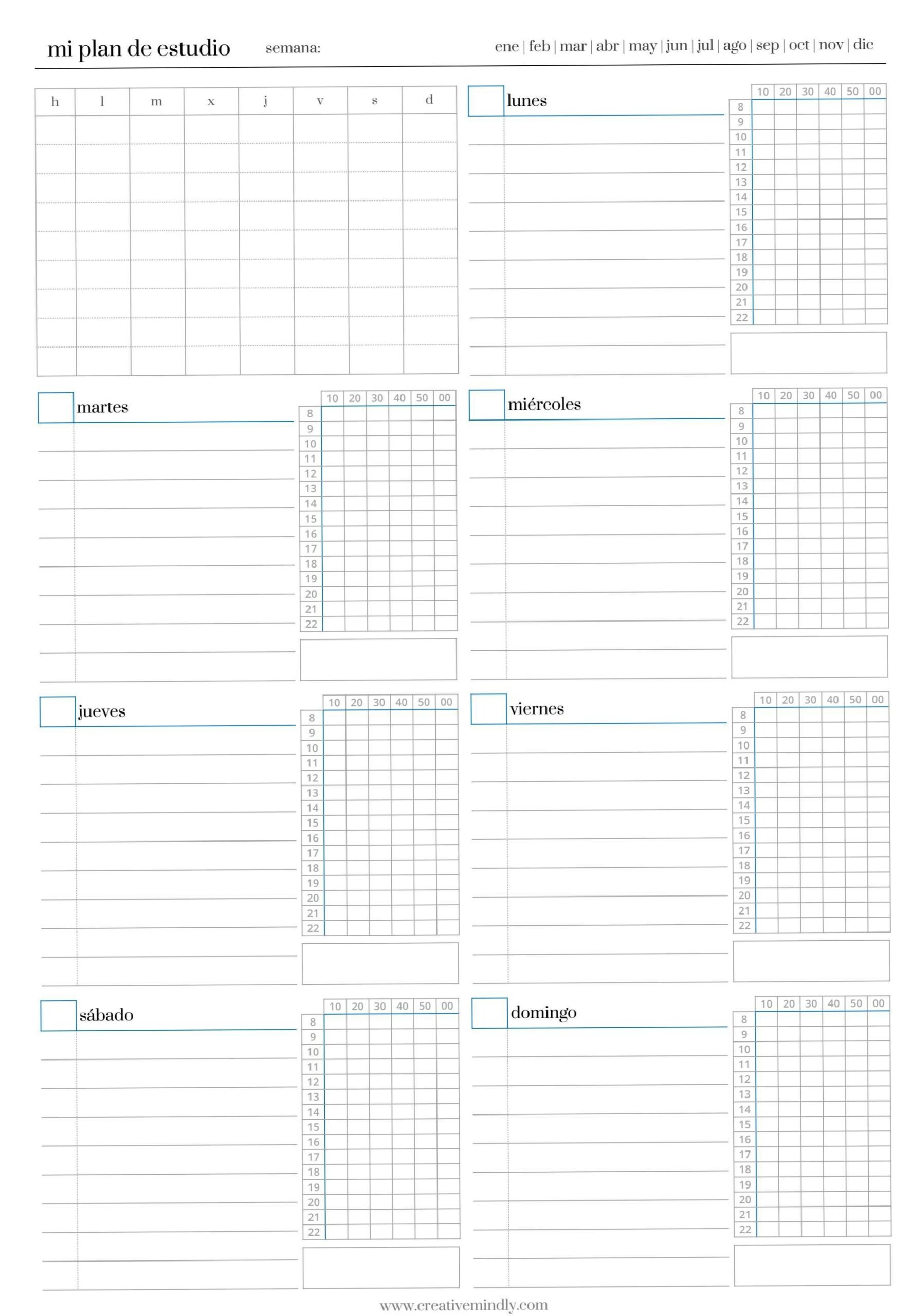 Planificadores de Estudio Creativos y Digitales — 🎀 ✨ dream life manifestation