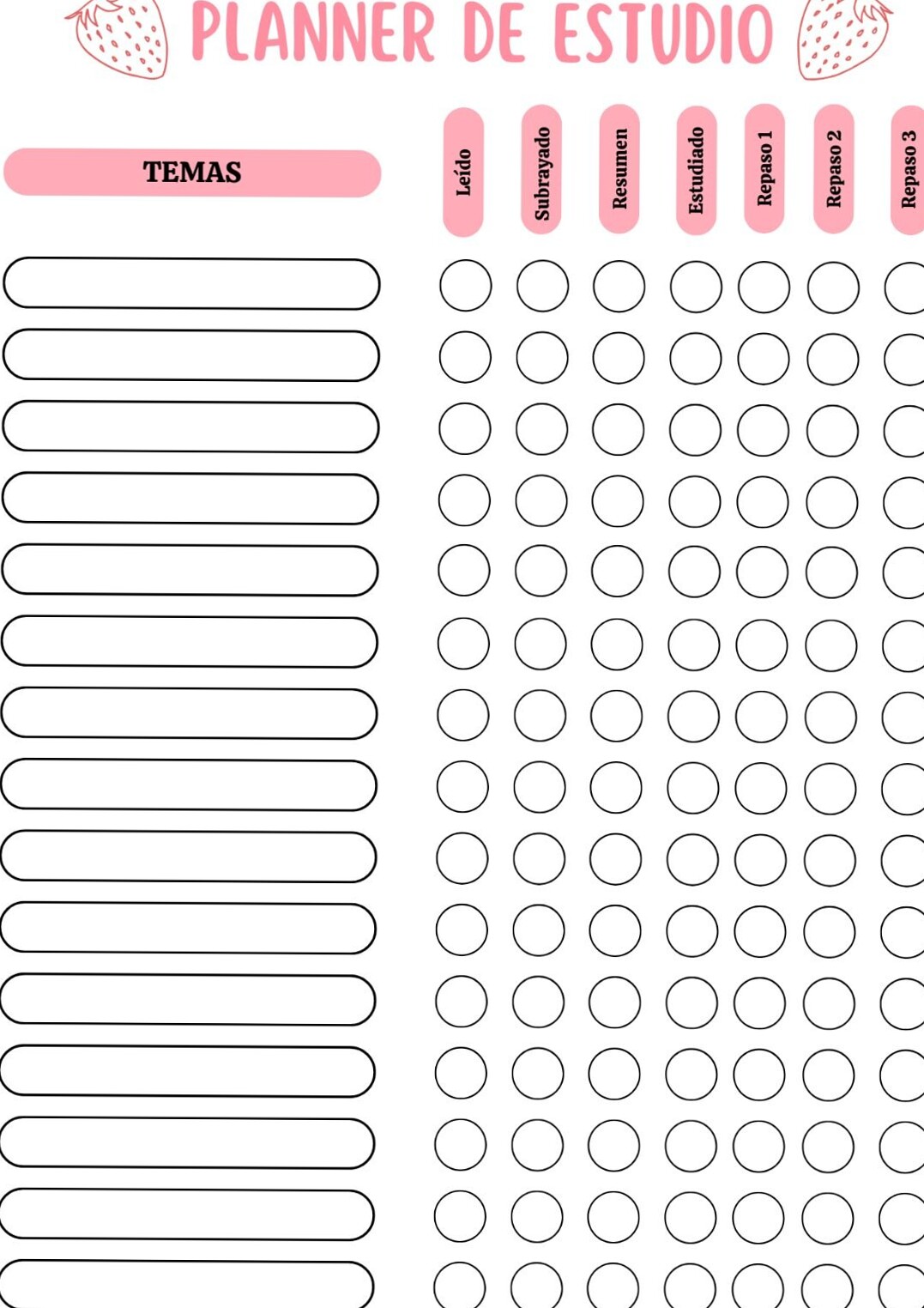 📍 💎 Planner de Estudio para Imprimir con Diseño Creativo | secret to staying productive