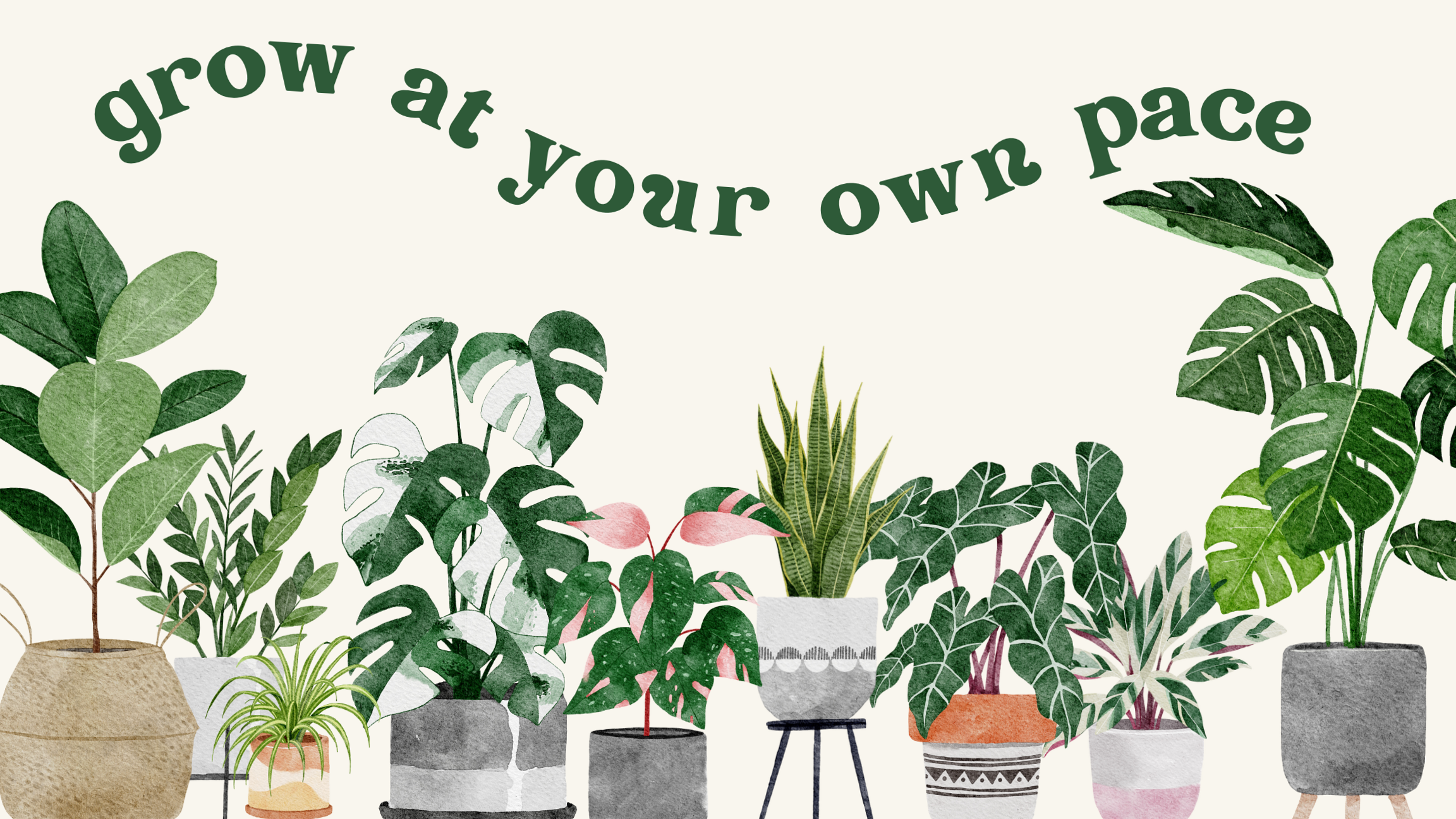 Plant MacBook Wallpaper for Digital Design & Creative Planners — 🖌️ 🌈 stay inspired all year long