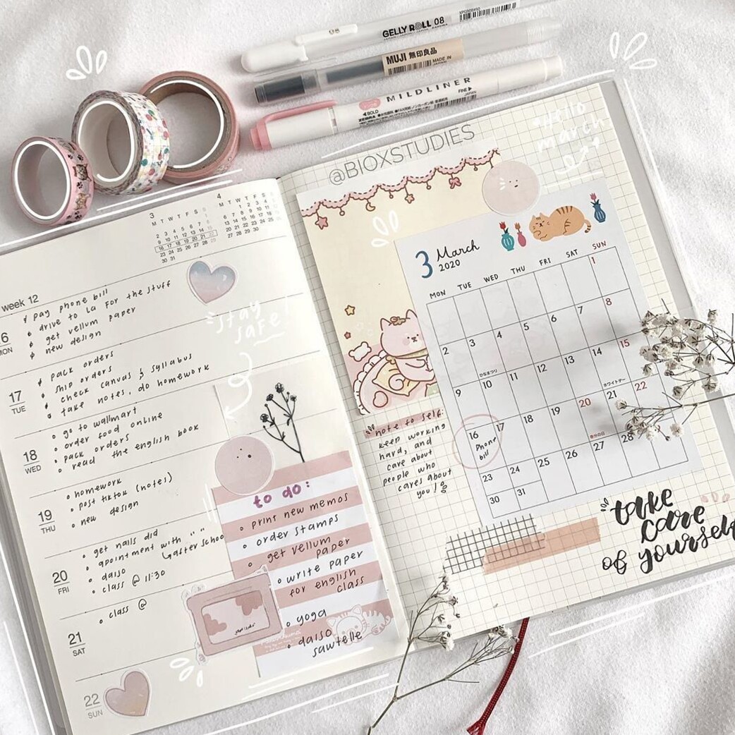 『 キッス 』 | 『 qies 』 Digital Design Planner Assets — 🌈 📍 secret to staying productive