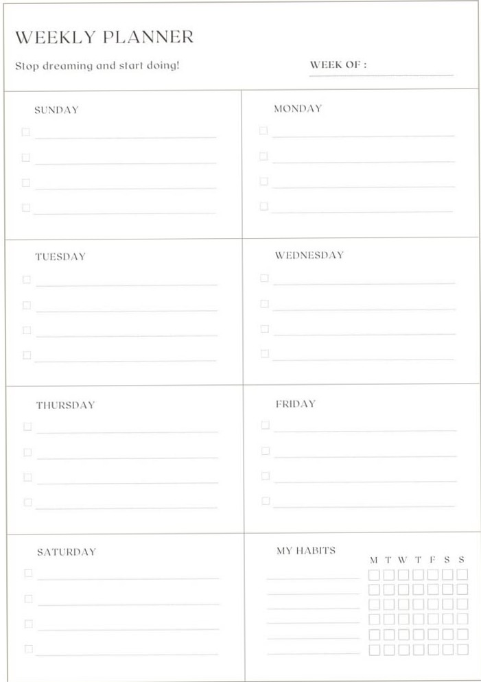 📊 🖇️ romanticize your routine: 35 Free Planner Templates for Digital Design & Creativity