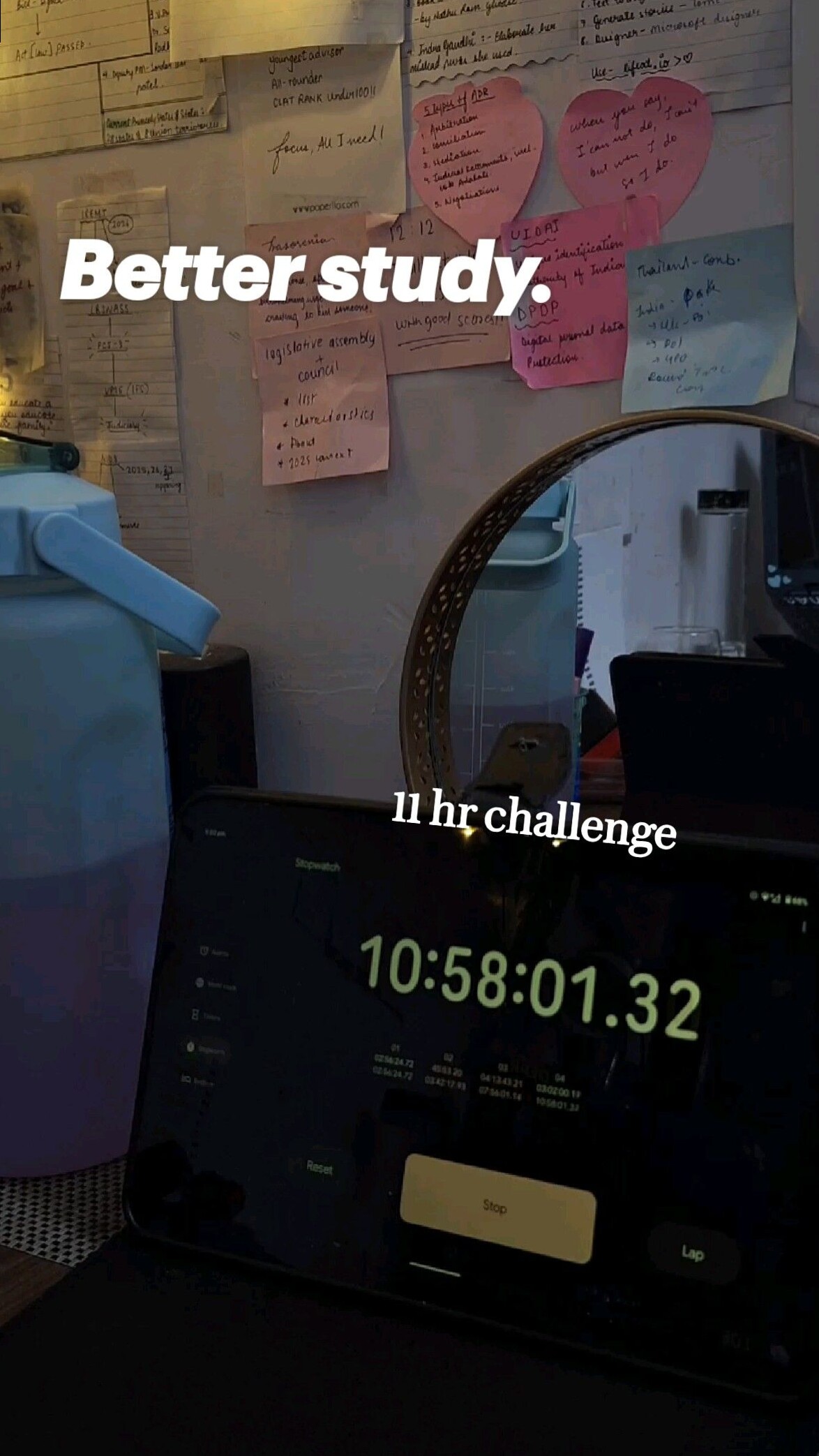 🎨 💎 romanticize your routine: Better Study. 11-Hour Challenge.