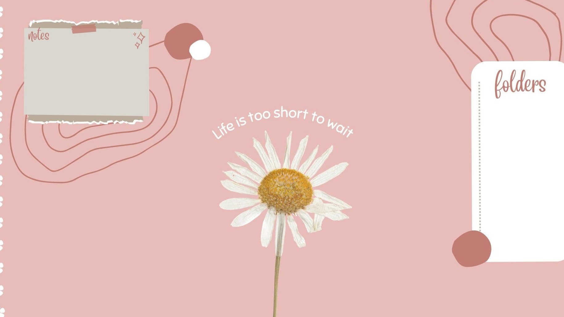 🖇️ 📊 romanticize your routine: Digital Desktop Backgrounds for Creative Design & Planning