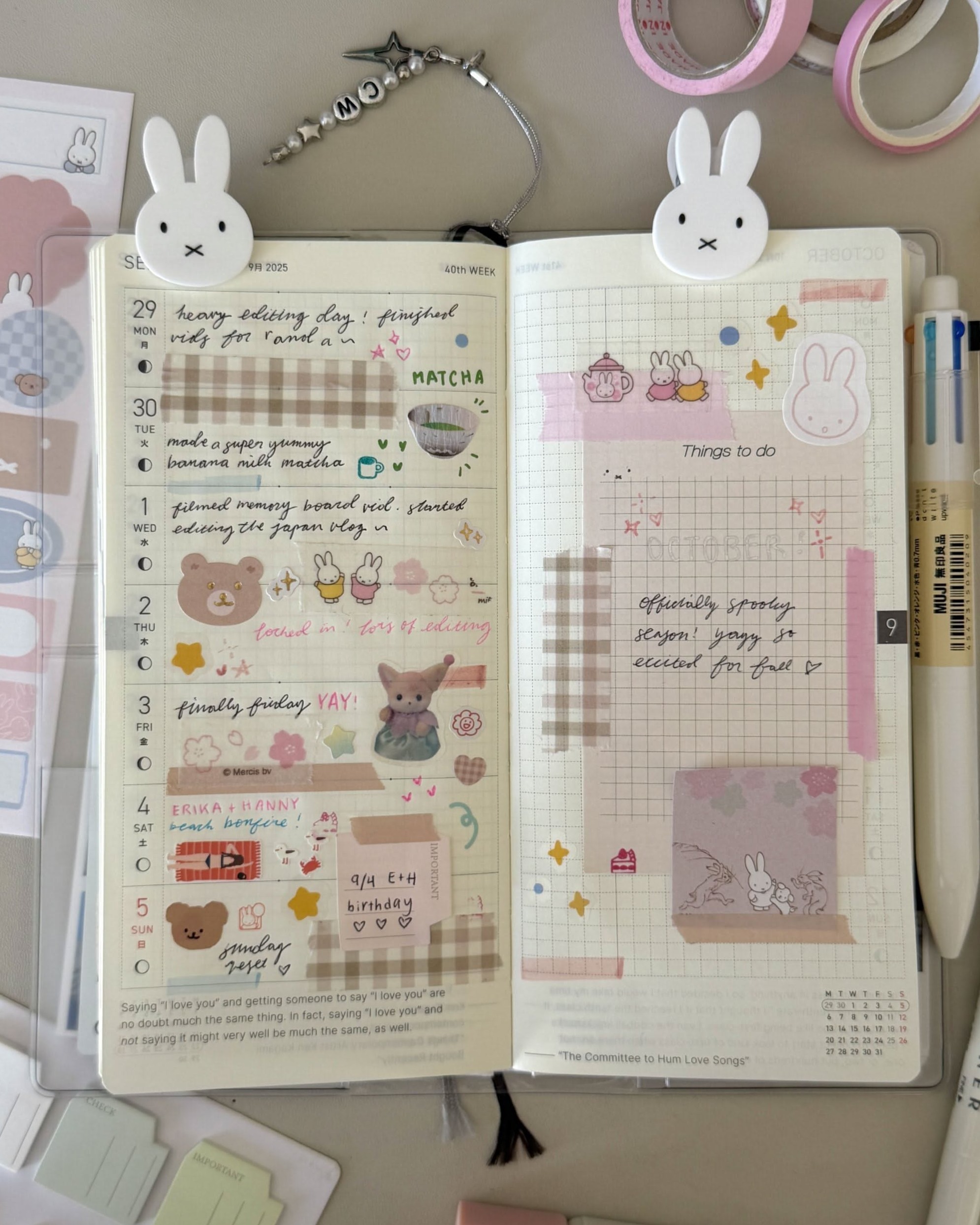 🌸 🌸 romanticize your routine: Dream Life Manifestation Journal Spread Design
